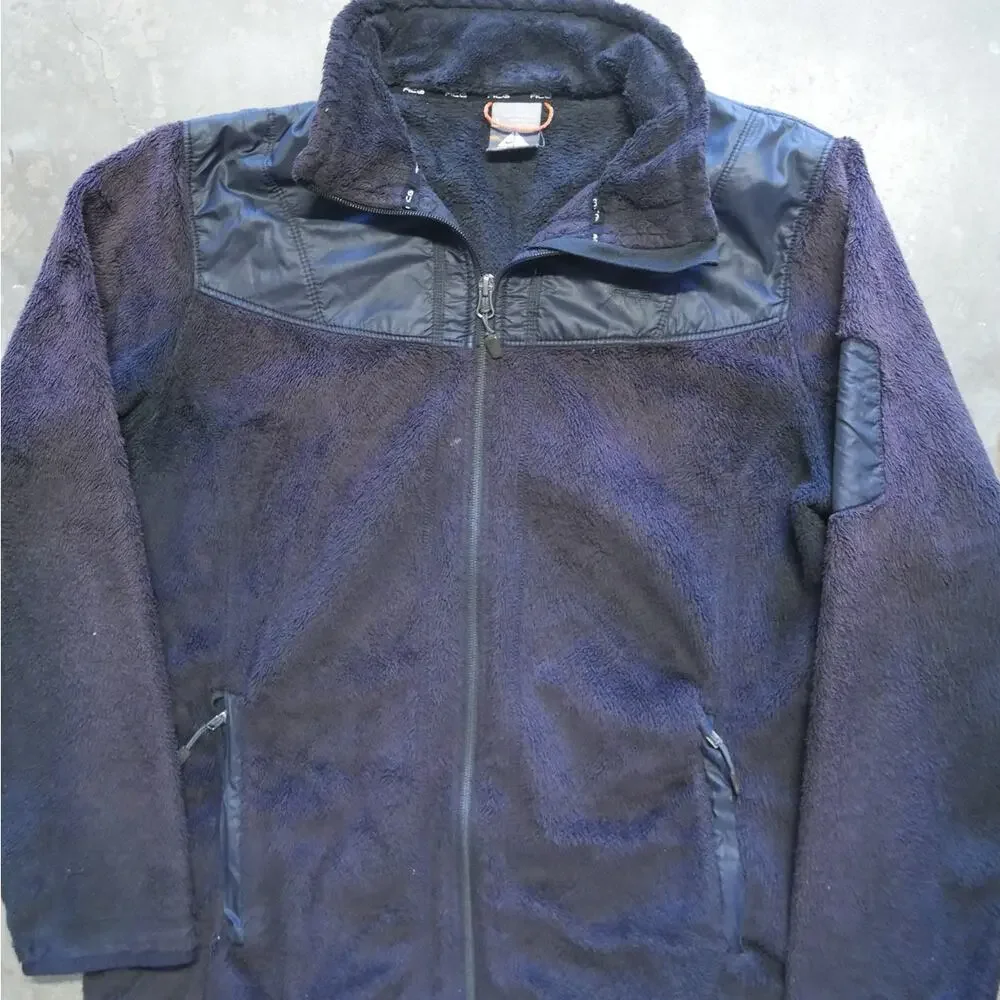 Vintage‎ Y2K Nike ACG Fleece High Pile Sherpa Full Zip Jacket Womens Size L